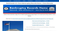 Desktop Screenshot of bankruptcyrecordshome.com